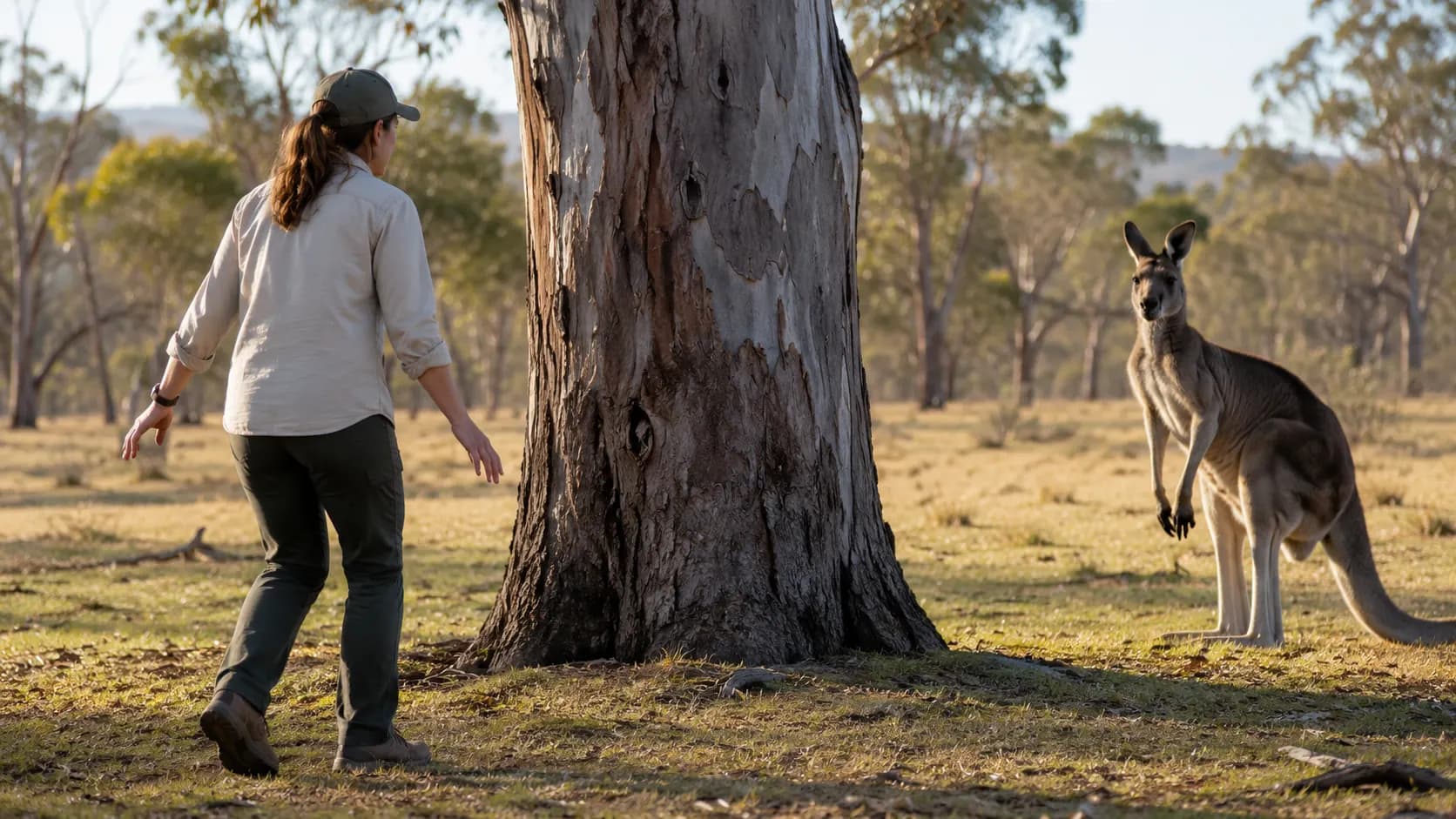 What to Do if a Kangaroo Approaches You