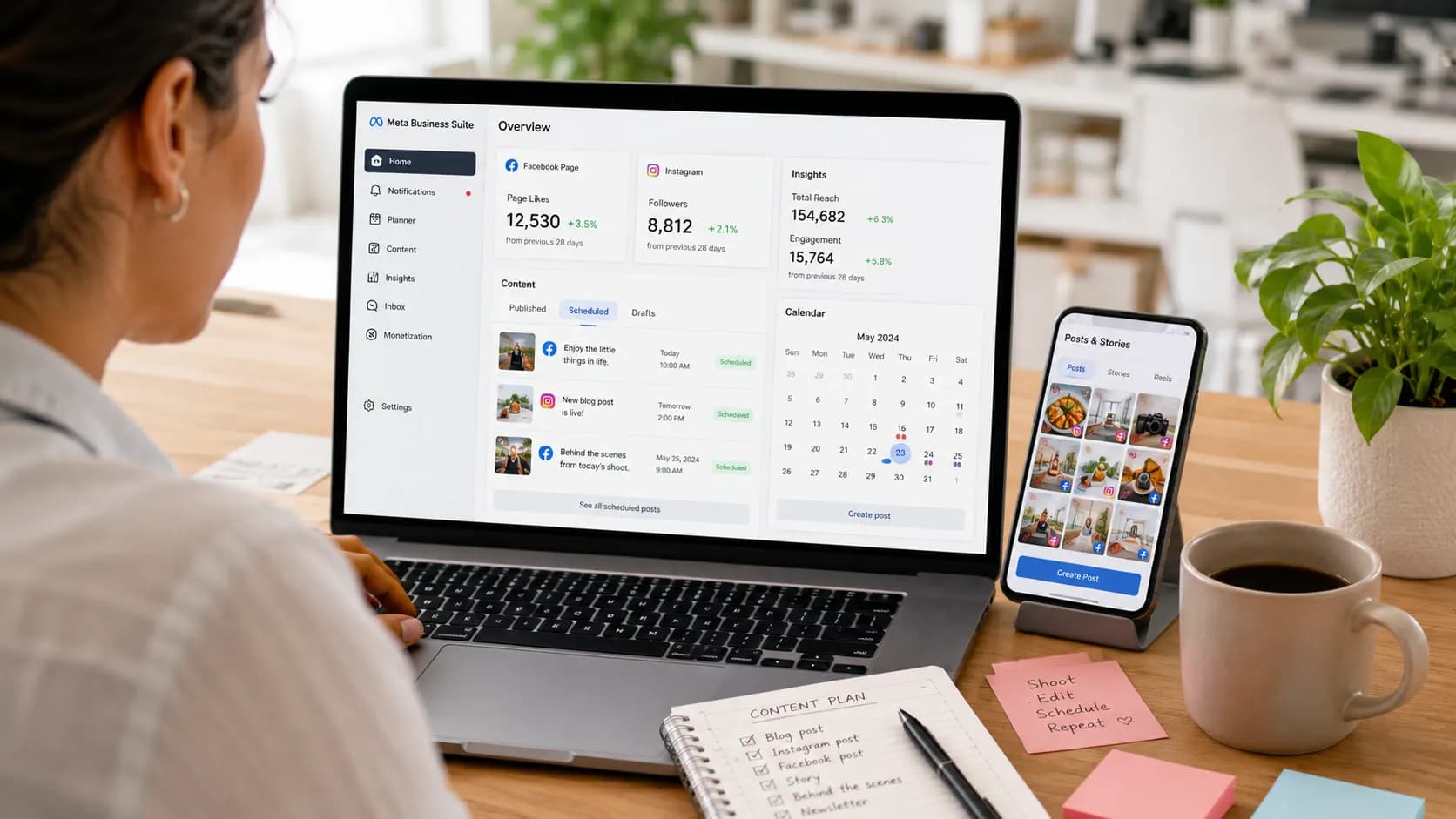 Meta Business Suite for Facebook and Instagram