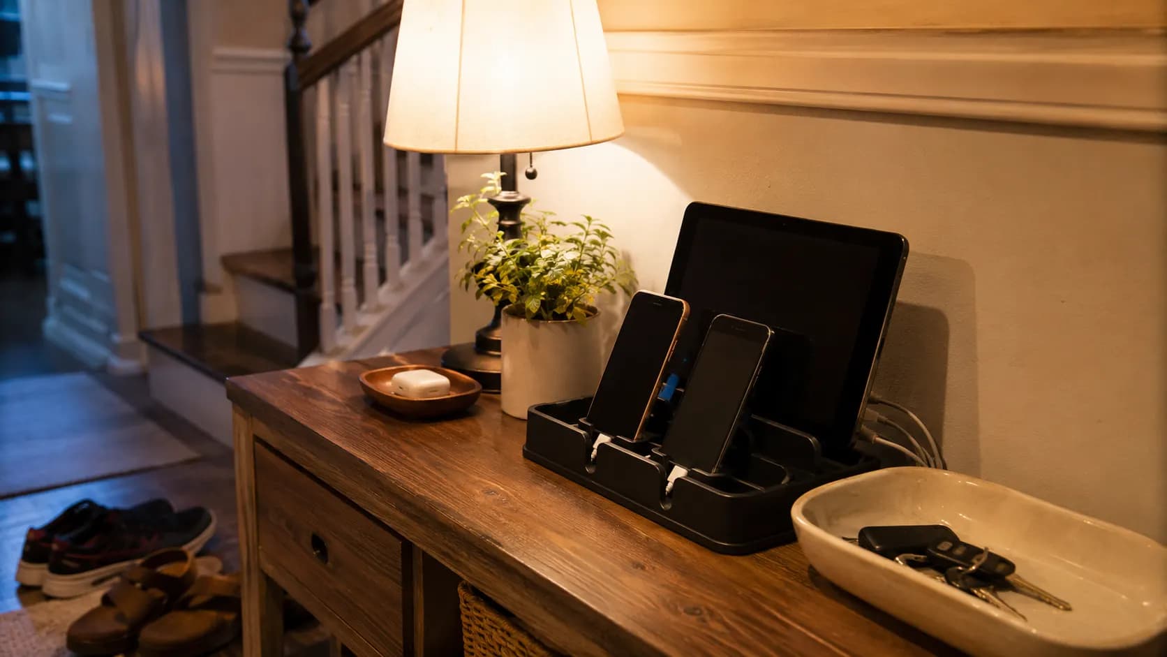 Create a family charging station