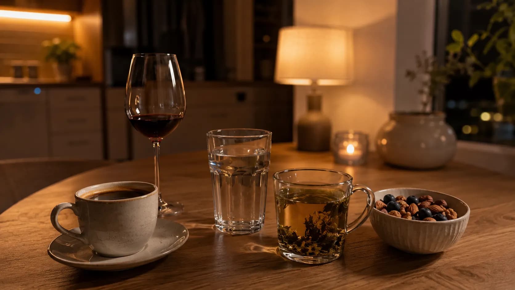 Alcohol and Caffeine