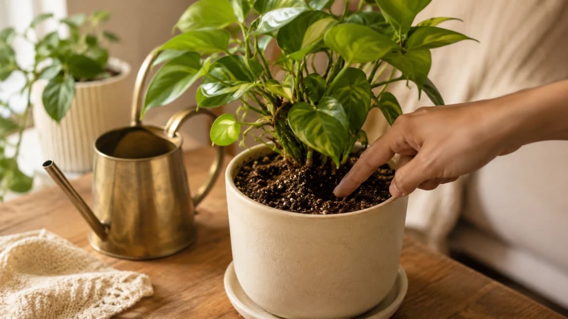 Simple care rules for indoor plants
